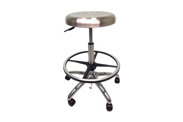 Rolling Height adjustable work stool